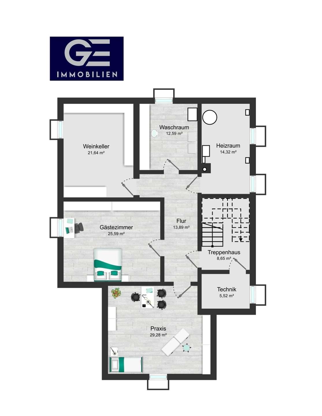 Grundriss UG